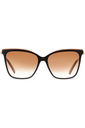 Longchamp Lunettes de soleil à monture papillon
