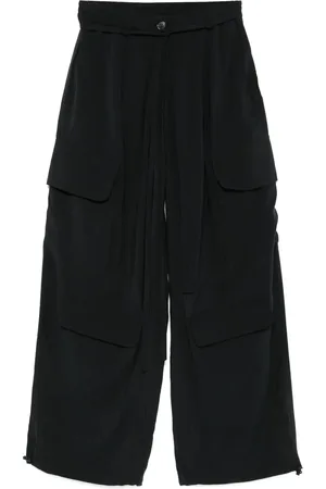ISABEL BENENATO Pantalon ample à poches cargo