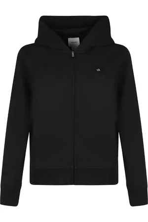 Calvin Klein Hoodie en coton à logo brodé