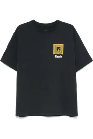 Rhude T-shirt à logo imprimé