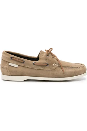 MANEBI Chaussures bateau Hamptons en daim