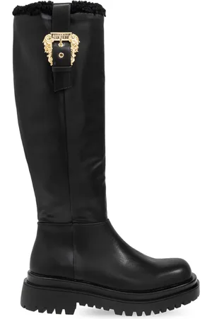 VERSACE Bottes Drew à boucle baroque