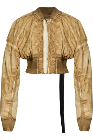 Rick Owens Veste Collage à coupe crop