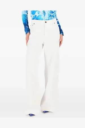 Roberto Cavalli Pantalon à motif en jacquard