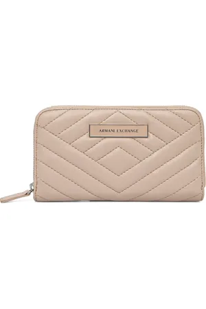 Armani Exchange Portefeuille à design matelassé