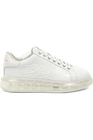 Karl Lagerfeld Baskets à logo brodé