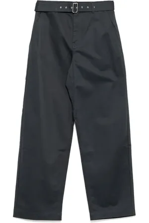 Maison Kitsuné Pantalon à taille ceinturée