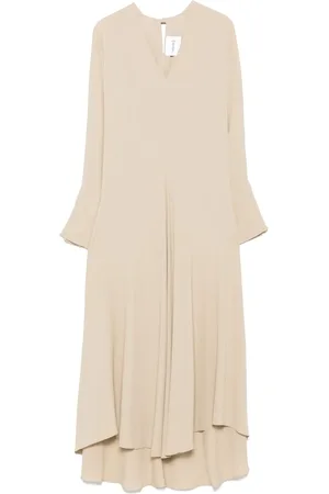 NUDE Robe mi-longue en crêpe
