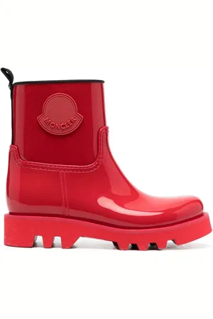 Moncler Bottines à patch logo