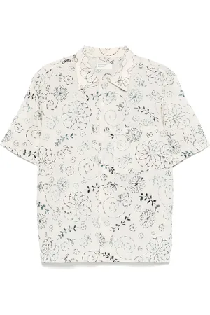 Universal Works Chemise à broderies