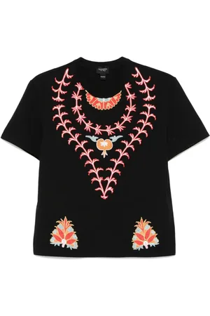 Giambattista Valli T-shirt à motif brodé