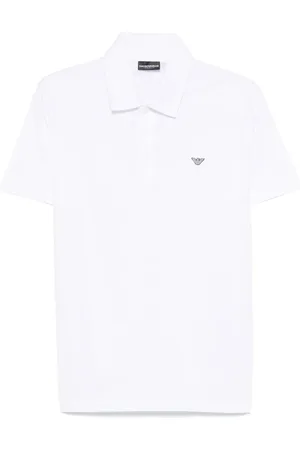 Emporio Armani Polo à patch Eagle
