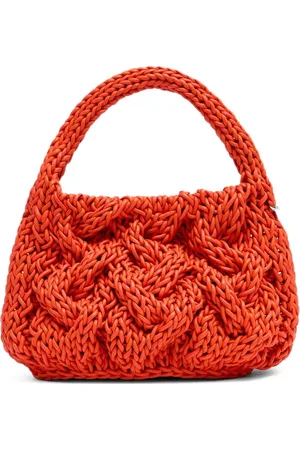 J.W.Anderson Petit sac à main en maille torsadée