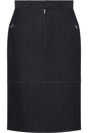 Jil Sander Jupe crayon en jean