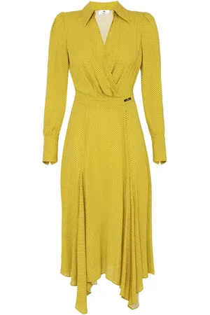 Elisabetta Franchi Robe mi-longue à pois