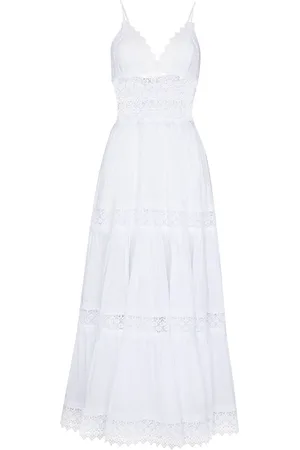 CHARO RUIZ IBIZA Robe longue Cindy en dentelle