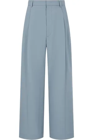 Studio Tomboy Pantalon ample à design plissé