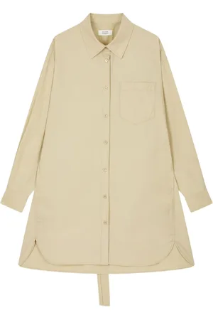 Studio Tomboy Robe-chemise boutonnée à coupe longue
