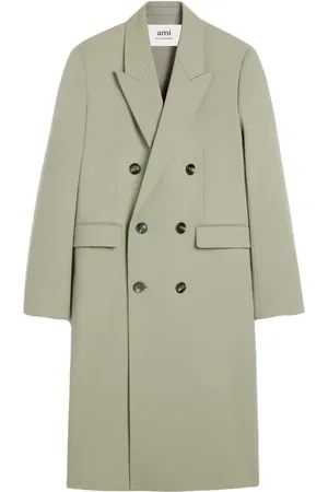Ami Blazer en laine vierge à boutonnière croisée