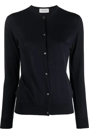JOHN SMEDLEY Cardigan en coton à boutonnière