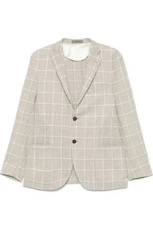 corneliani Blazer à carreaux