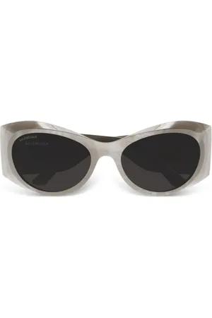 Balenciaga Lunettes de soleil à monture ovale