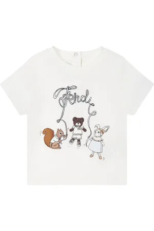Fendi T-shirt imprimé à manches courtes