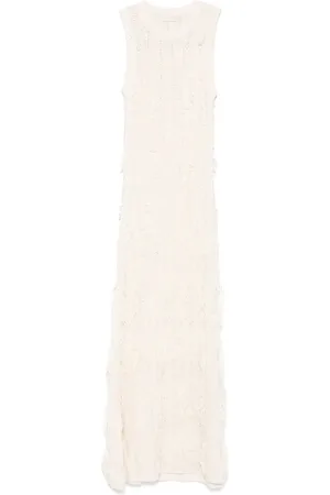 ULLA JOHNSON Robe Daria à coupe longue