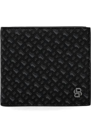 HUGO BOSS Portefeuille pliant à motif monogrammé
