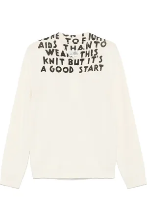 Maison Margiela Pull à imprimé graphique