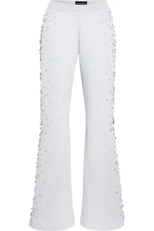 Retrofete Pantalon de jogging Carsyn à ornements en cristal