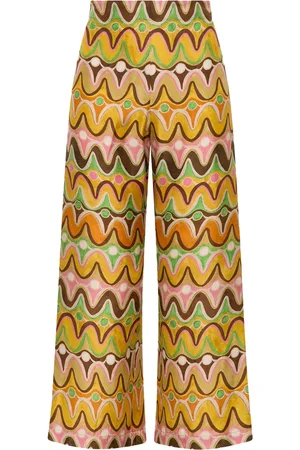 Maliparmi Pantalon en soie