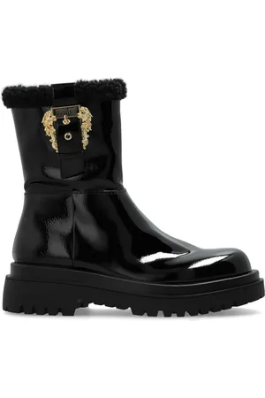 VERSACE Bottines Drew à boucle baroque