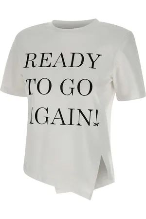 Elisabetta Franchi T-shirt en jersey de coton