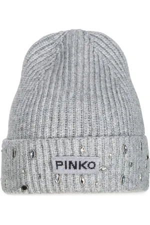 Pinko Bonnet à ornements en cristal