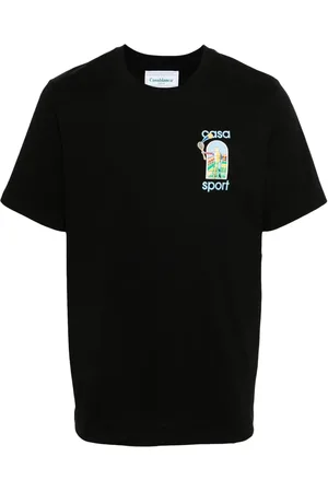 Casablanca T-shirt Le Jeu en coton biologique