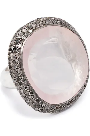 ROSA MARIA Bague Roberta en sterling sertie de quartz