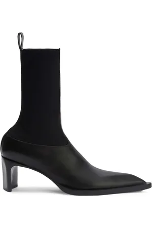 Jil Sander Bottines Chelsea à semelle crantée