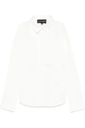 Emporio Armani Chemise à détail de plastron