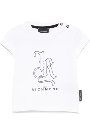 John Richmond T-shirt à logo imprimé