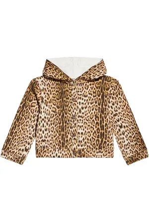 Roberto Cavalli Hoodie à imprimé Jaguar
