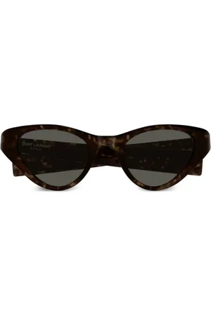 Saint Laurent Lunettes de soleil à monture papillon