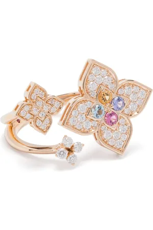 Roberto Coin Bague Princess Flower en or 18ct