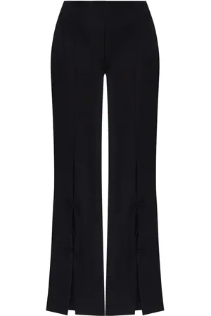 VERSACE Pantalon évasé à détail de nœud