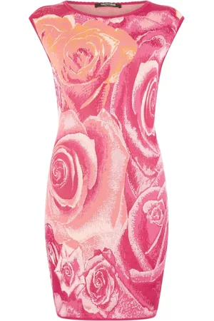 Roberto Cavalli Robe courte à fleurs