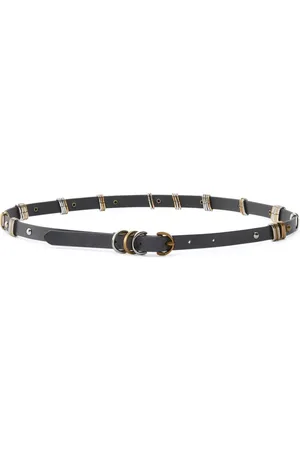 Pinko Ceinture à anneaux métallisés
