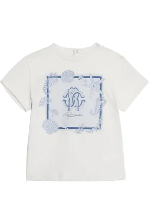Roberto Cavalli T-shirt Marine Print