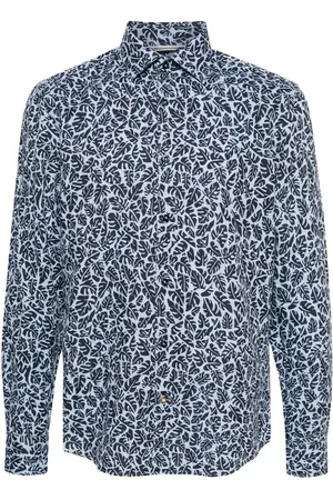 HUGO BOSS Chemise à palmier imprimé