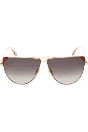 Victoria Beckham Lunettes de soleil V-Line à monture pilote