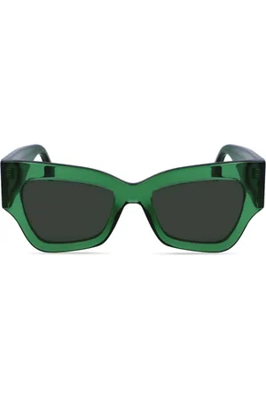 Victoria Beckham Lunettes de soleil teintées à monture géométrique